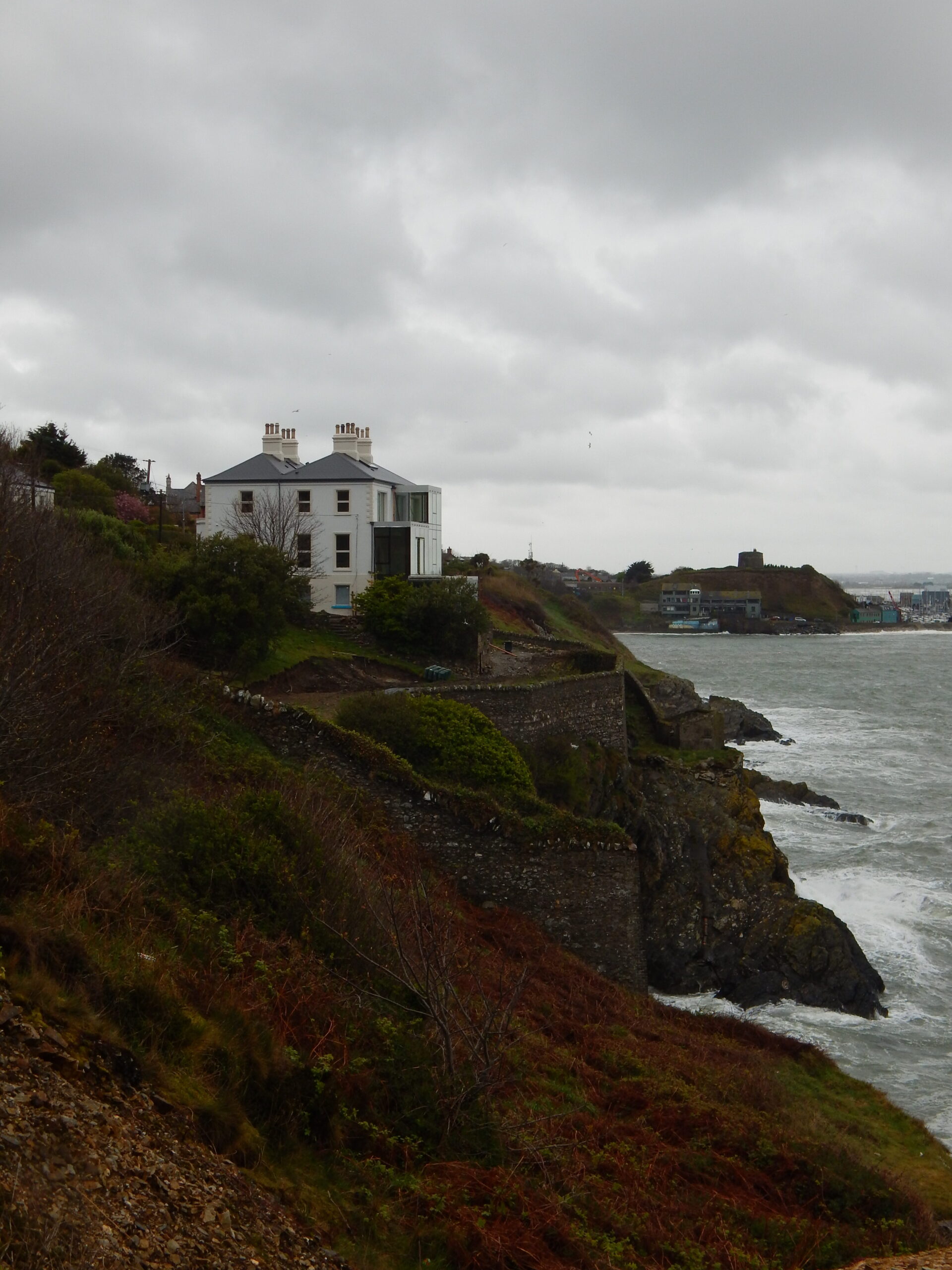 A house on the cliffs of Howth, Ireland