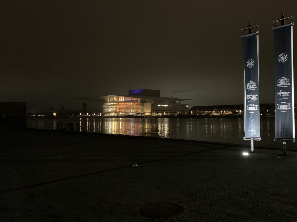 The Royal Opera House in Copenhagen, Denmark